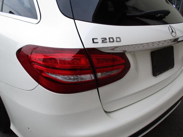 Ｃクラスステーションワゴン Ｃ２００　ステーションワゴン　スポーツ本革仕様　赤革　社外２０ＡＷ　エアバランスパッケージ（51枚目）