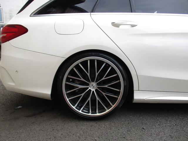 Ｃクラスステーションワゴン Ｃ２００　ステーションワゴン　スポーツ本革仕様　赤革　社外２０ＡＷ　エアバランスパッケージ（57枚目）