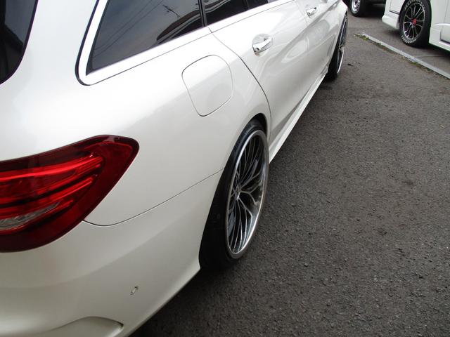 Ｃクラスステーションワゴン Ｃ２００　ステーションワゴン　スポーツ本革仕様　赤革　社外２０ＡＷ　エアバランスパッケージ（62枚目）