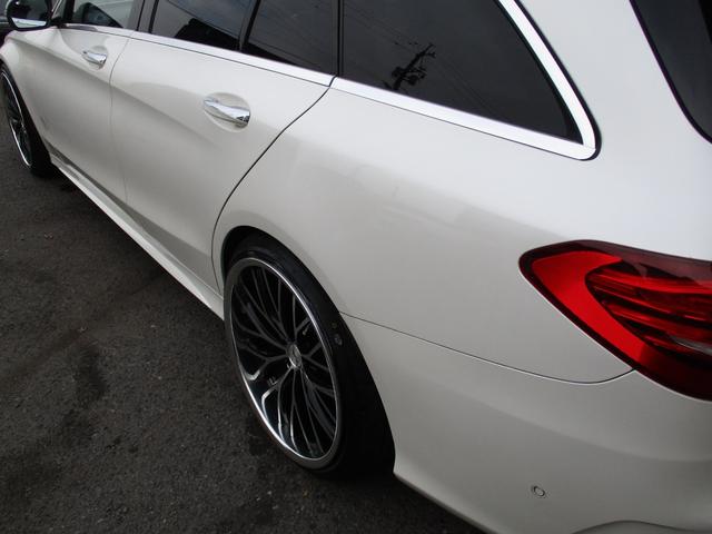 Ｃクラスステーションワゴン Ｃ２００　ステーションワゴン　スポーツ本革仕様　赤革　社外２０ＡＷ　エアバランスパッケージ（63枚目）