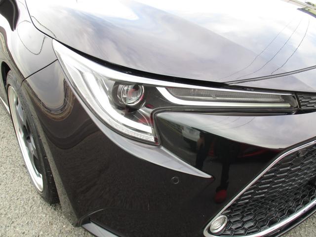 カローラツーリング ダブルバイビー 車高調 ワーク17AW 白革シート 社外ナビ(12枚目)