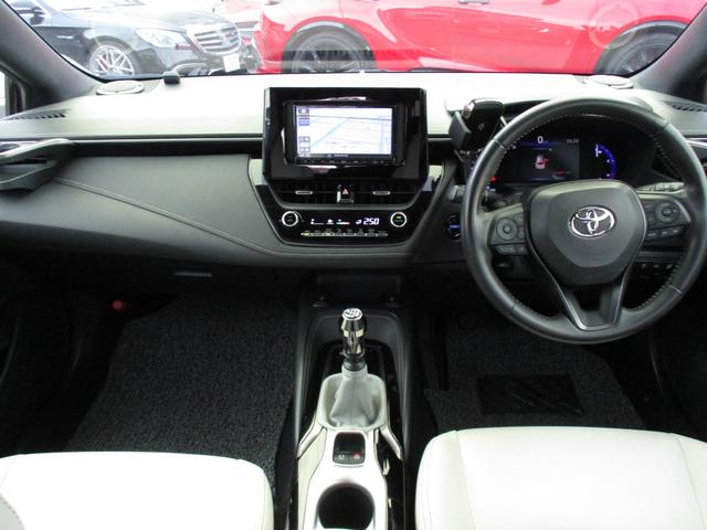 カローラツーリング ダブルバイビー 車高調 ワーク17AW 白革シート 社外ナビ(34枚目)