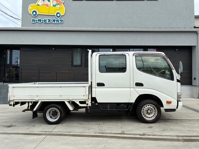 ダイナトラック Ｗキャブロングジャストロー　ディーゼル　全席パワーウィンドウ　ＥＴＣ　車両総重量３４２０ｋｇ　積載量１２００ｋｇ（4枚目）