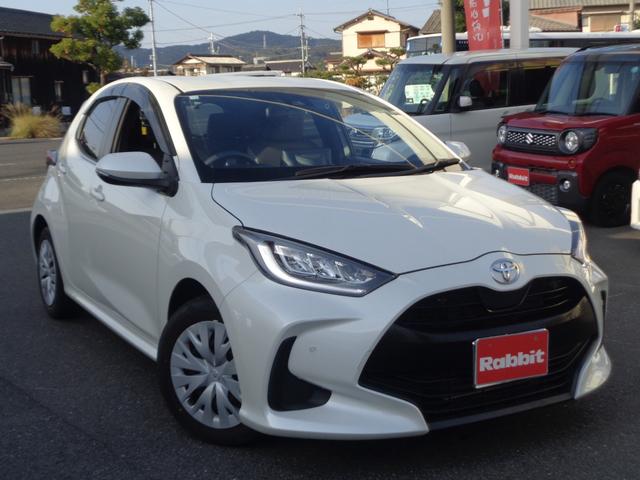 ヤリス Ｚ　走行無制限１年保証付き／純正ナビ／ハーフレザーシート／ブラインドスポットモニター／ＰＫＳＢ／ＬＥＤヘッドライト／トヨタセーフティセンス／クリアランスソナー／前席シートヒーター／スマートキー２個（4枚目）