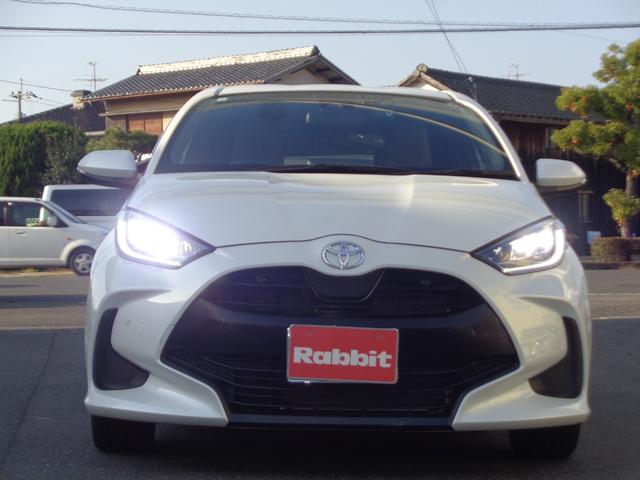 ヤリス Ｚ　走行無制限１年保証付き／純正ナビ／ハーフレザーシート／ブラインドスポットモニター／ＰＫＳＢ／ＬＥＤヘッドライト／トヨタセーフティセンス／クリアランスソナー／前席シートヒーター／スマートキー２個（7枚目）