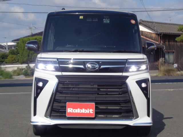 タント カスタムRS 純正10インチナビ/パノラマモニター/サイドガーニッシュ/LEDヘッドライト/両側電動スライドドア/前席シートヒーター/クリアランスソナー/Aストップ/Bluetooth接続/スマートキー2個(7枚目)