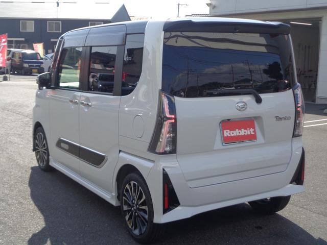 タント カスタムRS 純正10インチナビ/パノラマモニター/サイドガーニッシュ/LEDヘッドライト/両側電動スライドドア/前席シートヒーター/クリアランスソナー/Aストップ/Bluetooth接続/スマートキー2個(8枚目)