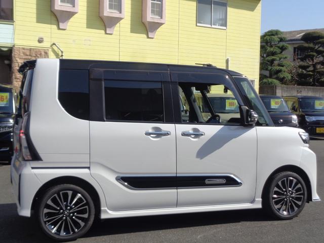 タント カスタムRS 純正10インチナビ/パノラマモニター/サイドガーニッシュ/LEDヘッドライト/両側電動スライドドア/前席シートヒーター/クリアランスソナー/Aストップ/Bluetooth接続/スマートキー2個(11枚目)