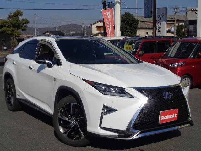 ＲＸ ＲＸ４５０ｈ　Ｆスポーツ　走行無制限１年保証付き／パノラマルーフ／マークレビンソン／パノラミックビューモニター／後席電動格納＆後席シートヒーター／ＯＰ２０インチＡＷ／ブラインドスポットモニター／三眼ＬＥＤヘッドライト（4枚目）