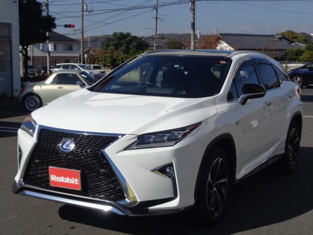 ＲＸ ＲＸ４５０ｈ　Ｆスポーツ　走行無制限１年保証付き／パノラマルーフ／マークレビンソン／パノラミックビューモニター／後席電動格納＆後席シートヒーター／ＯＰ２０インチＡＷ／ブラインドスポットモニター／三眼ＬＥＤヘッドライト（6枚目）