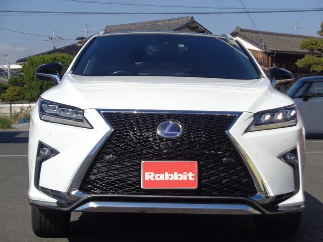 ＲＸ ＲＸ４５０ｈ　Ｆスポーツ　走行無制限１年保証付き／パノラマルーフ／マークレビンソン／パノラミックビューモニター／後席電動格納＆後席シートヒーター／ＯＰ２０インチＡＷ／ブラインドスポットモニター／三眼ＬＥＤヘッドライト（7枚目）