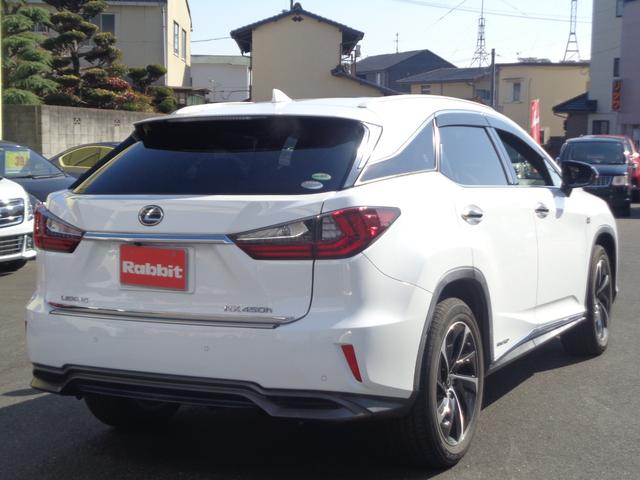 ＲＸ ＲＸ４５０ｈ　Ｆスポーツ　走行無制限１年保証付き／パノラマルーフ／マークレビンソン／パノラミックビューモニター／後席電動格納＆後席シートヒーター／ＯＰ２０インチＡＷ／ブラインドスポットモニター／三眼ＬＥＤヘッドライト（9枚目）