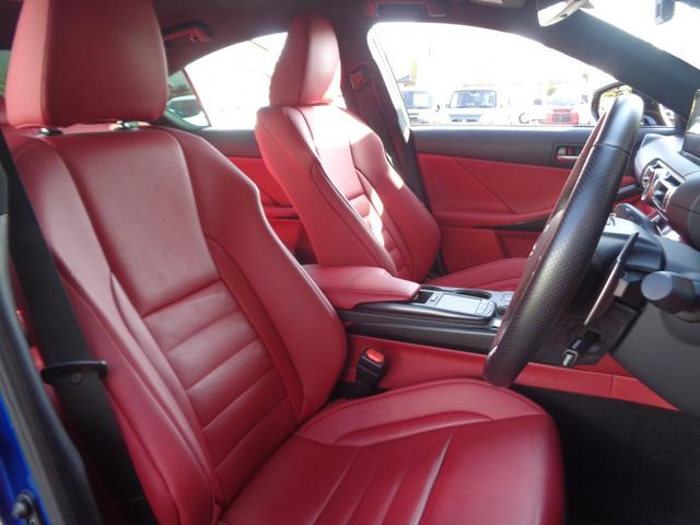 IS IS300h Fスポーツ スマートキー/純正10.3インチナビ/フルセグ/パノラミックビューカメラ/3眼LEDヘッドライト/マークレビンソン/オレンジキャリパー/赤レザーシート/シートヒーター/パワーシート/ETC2.0/(11枚目)