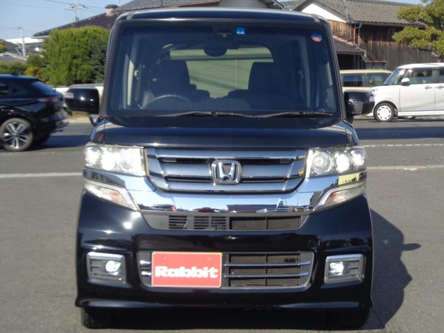 N-BOXカスタム G ターボSSパッケージ スマートキー/社外ナビ/フルセグ/バックカメラ/両側パワースライドドア/HID/フォグ/ETC/シートヒーター/(8枚目)