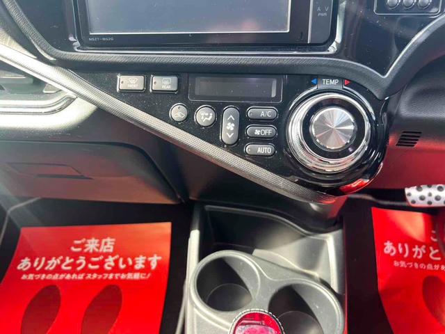 アクア ドライブレコーダー ETC バックカメラ TV アルミホイール スマートキー 電動格納ミラー シートヒーター CVT 記録簿 CD DVD再生 Bluetooth エアコン パワーステアリング(5枚目)