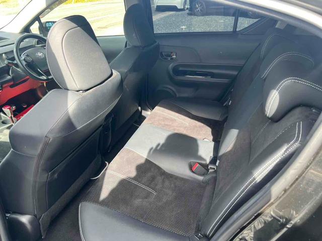 アクア ドライブレコーダー ETC バックカメラ TV アルミホイール スマートキー 電動格納ミラー シートヒーター CVT 記録簿 CD DVD再生 Bluetooth エアコン パワーステアリング(11枚目)