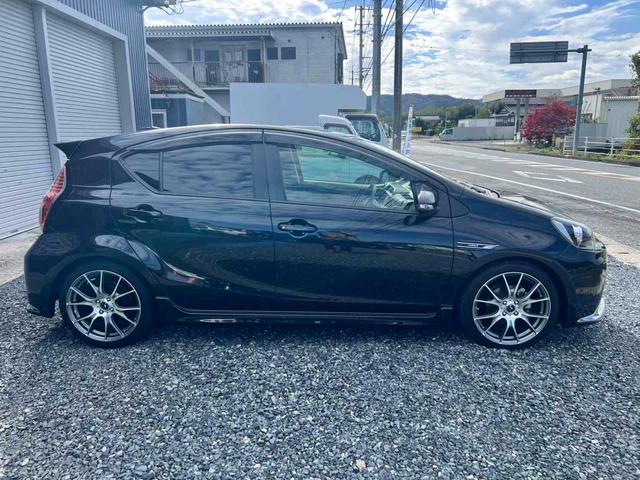 アクア ドライブレコーダー ETC バックカメラ TV アルミホイール スマートキー 電動格納ミラー シートヒーター CVT 記録簿 CD DVD再生 Bluetooth エアコン パワーステアリング(15枚目)