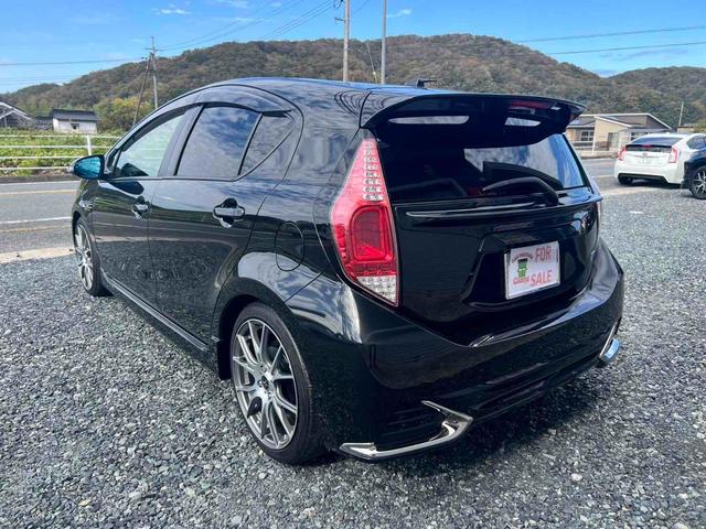 アクア ドライブレコーダー ETC バックカメラ TV アルミホイール スマートキー 電動格納ミラー シートヒーター CVT 記録簿 CD DVD再生 Bluetooth エアコン パワーステアリング(18枚目)