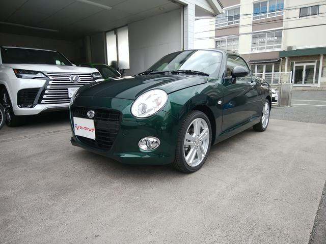 コペン セロ　Ｓ　登録済未使用車　レカロ革シートヒーター　電動オープン　ビルシュタインショック　７速スーパーアクティブシフト付ＣＶＴ　ＭＯＭＯ革巻きステアリング　純正１６インチＡＷ＆マット　ＬＥＤライト　ＩＣターボ（2枚目）