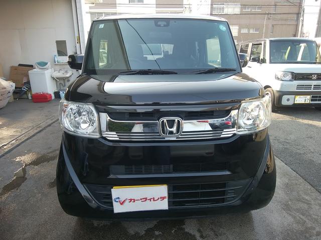 Ｎ－ＢＯＸスラッシュ Ｇ・ターボＡパッケージ　ギャザズインターナビワンセグ　バックカメラ　ブルートゥース　ＣＤ／ＤＶＤ再生　クルーズコントロール　ＥＴＣ　革巻きステアリング　ステアリングリモコン　パワーウィンドウ　スマートキー２個　純正１５ＡＷ（2枚目）