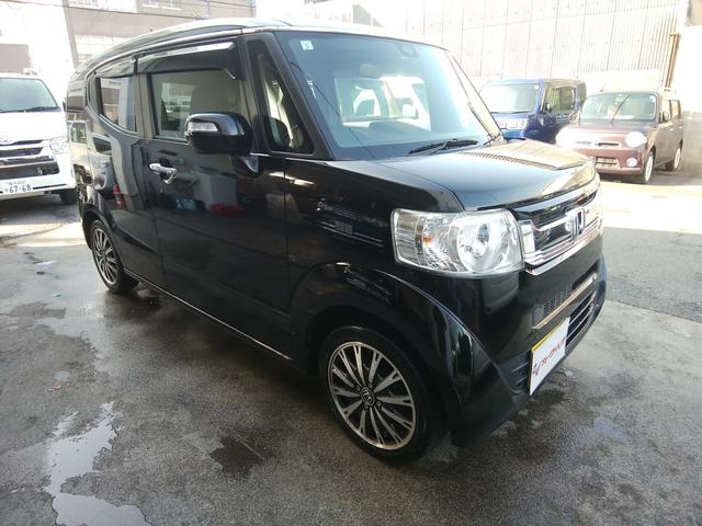 Ｎ－ＢＯＸスラッシュ Ｇ・ターボＡパッケージ　ギャザズインターナビワンセグ　バックカメラ　ブルートゥース　ＣＤ／ＤＶＤ再生　クルーズコントロール　ＥＴＣ　革巻きステアリング　ステアリングリモコン　パワーウィンドウ　スマートキー２個　純正１５ＡＷ（25枚目）