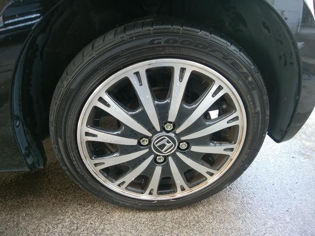 Ｎ－ＢＯＸスラッシュ Ｇ・ターボＡパッケージ　ギャザズインターナビワンセグ　バックカメラ　ブルートゥース　ＣＤ／ＤＶＤ再生　クルーズコントロール　ＥＴＣ　革巻きステアリング　ステアリングリモコン　パワーウィンドウ　スマートキー２個　純正１５ＡＷ（44枚目）