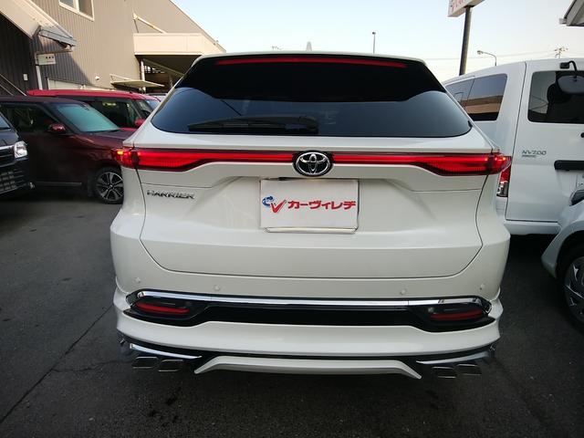 ハリアー Ｚ　レザーパッケージ　純正１２．３型ナビフルセグ　黒革パワシートヒーター＆ファン　モデリスタエアロ　パノラマルーフ　ＥＴＣ２．０　クルーズコントロール　ＪＢＬ　パワーリアゲート　全周囲カメラ　ＵＳＢ　デジタルインナーミラー（4枚目）