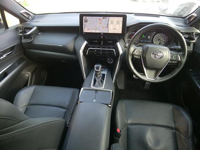 ハリアー Ｚ　レザーパッケージ　純正１２．３型ナビフルセグ　黒革パワシートヒーター＆ファン　モデリスタエアロ　パノラマルーフ　ＥＴＣ２．０　クルーズコントロール　ＪＢＬ　パワーリアゲート　全周囲カメラ　ＵＳＢ　デジタルインナーミラー（6枚目）