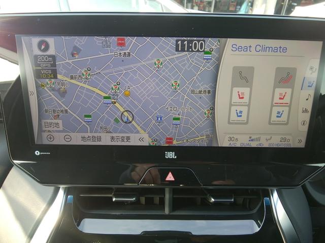 ハリアー Ｚ　レザーパッケージ　純正１２．３型ナビフルセグ　黒革パワシートヒーター＆ファン　モデリスタエアロ　パノラマルーフ　ＥＴＣ２．０　クルーズコントロール　ＪＢＬ　パワーリアゲート　全周囲カメラ　ＵＳＢ　デジタルインナーミラー（7枚目）