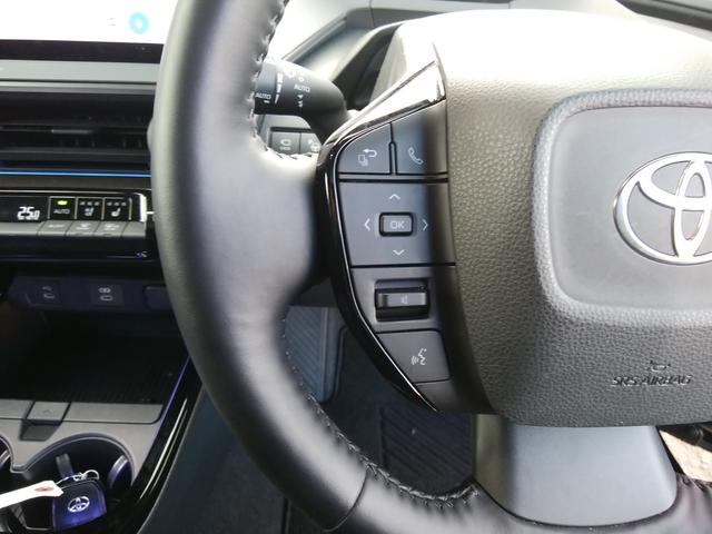 プリウス Ｚ　純正１２．３型ナビＴＶ　全周囲カメラ　デジタルインナーミラー　ミラーキャスト　パワーシートヒーター＆ファン　ステアリングヒーター　クルーズコントロール　ＥＴＣ　純正ＡＷ　パワーリアゲート　スマートキー（34枚目）