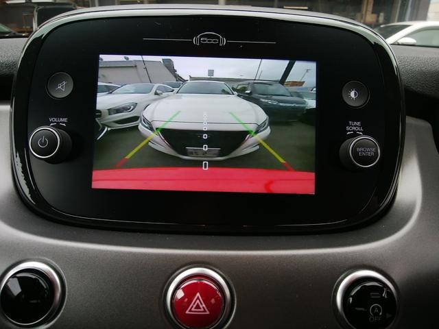 ５００Ｘ スポーツ　黒革パワーシートヒーター　ディスプレイオーディオ　バックカメラ　ブルートゥース　ＵＳＢ端子　クルーズコントロール　クリアランスソナー　ステアリングリモコン　ＥＴＣ　純正１９インチＡＷ　スマートキー（8枚目）