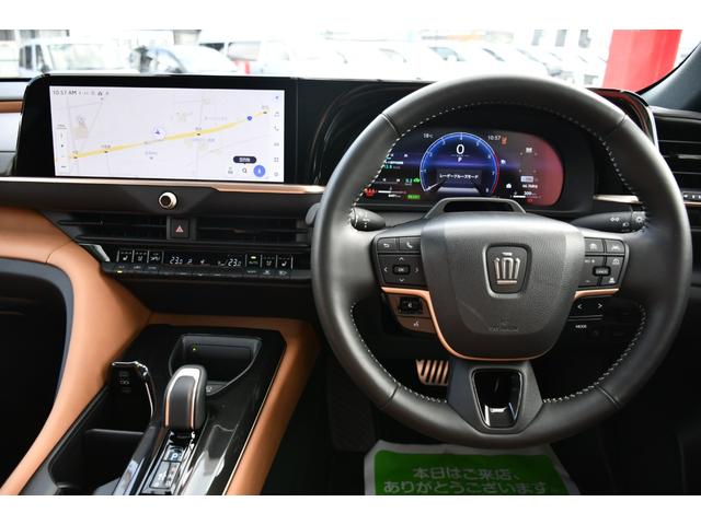クラウンスポーツ Ｚ　１２．３インチＨＤディスプレイオーディオ・パノラミックビューモニター・サンドブラウン革シート／ベンチレーション／シートヒータ・パノラマルーフ・モデリスタエアロ・２１インチＡＷ・トヨタセーフティーセンス（24枚目）