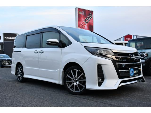 ノア Ｓｉ　ダブルバイビー　純正１０インチナビ／フルセグ／ＣＤ／ＤＶＤ・１２．１インチ後席モニター・ツィーター・バックカメラ・ＥＴＣ・ＴＲＤ１７インチＡＷ・ハ－フレザーシート・７人乗り・ドラレコ・トヨタセフティーセンス（2枚目）