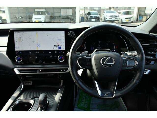 ＲＸ ＲＸ５００ｈ　Ｆスポーツパフォーマンス　１オーナ・１４インチディスプレイオーディオ／ナビ・パノラミックビューモニター・前後ドラレコ内臓・マークレビンソン・輻射ヒータ・ベンチレーション・ＴＲＤエアロダイナミックＰＫＧ・オレンジキャリパー（35枚目）