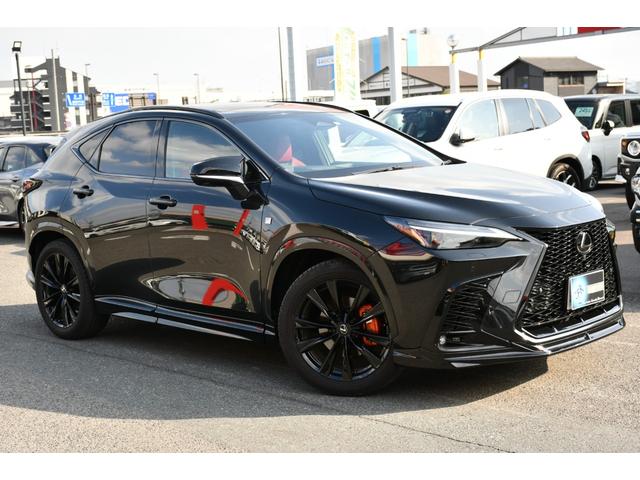 ＮＸ ＮＸ３５０ｈ　Ｆスポーツ　１オーナ・ＴＲＤエアロダイナミクスＰＫＧ・１４インチディスプレイオーディオ・ナビ／フルセグ・パノラミックビューモニター・デジタルインナーミラー・前後ドラレコ内臓・黒赤コンビ革シート・ベンチレーション（2枚目）