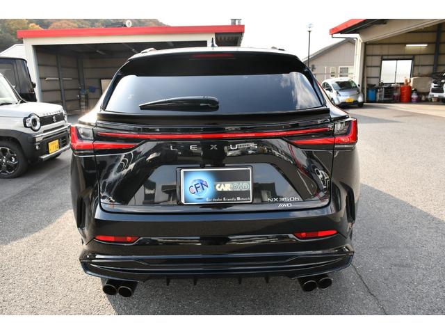 ＮＸ ＮＸ３５０ｈ　Ｆスポーツ　１オーナ・ＴＲＤエアロダイナミクスＰＫＧ・１４インチディスプレイオーディオ・ナビ／フルセグ・パノラミックビューモニター・デジタルインナーミラー・前後ドラレコ内臓・黒赤コンビ革シート・ベンチレーション（6枚目）