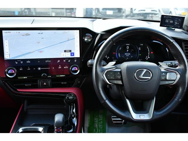 ＮＸ ＮＸ３５０ｈ　Ｆスポーツ　１オーナ・ＴＲＤエアロダイナミクスＰＫＧ・１４インチディスプレイオーディオ・ナビ／フルセグ・パノラミックビューモニター・デジタルインナーミラー・前後ドラレコ内臓・黒赤コンビ革シート・ベンチレーション（33枚目）