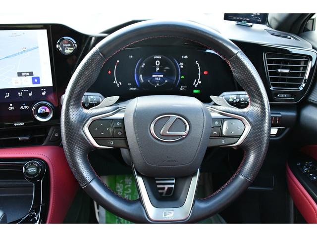 ＮＸ ＮＸ３５０ｈ　Ｆスポーツ　１オーナ・ＴＲＤエアロダイナミクスＰＫＧ・１４インチディスプレイオーディオ・ナビ／フルセグ・パノラミックビューモニター・デジタルインナーミラー・前後ドラレコ内臓・黒赤コンビ革シート・ベンチレーション（34枚目）