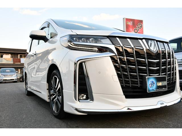 アルファード ２．５Ｓ　Ｃパッケージ　１オーナ・ＪＢＬサウンド／ナビ／フルセグ・ＣＤ／ＤＶＤ・後席モニター・パノラミックビューモニター・デジタルインナーミラー・ＢＳＭ・ダブルサンルーフ・モデリスタエアロ＆マフラー・置くだけ充電・ドラレコ（4枚目）