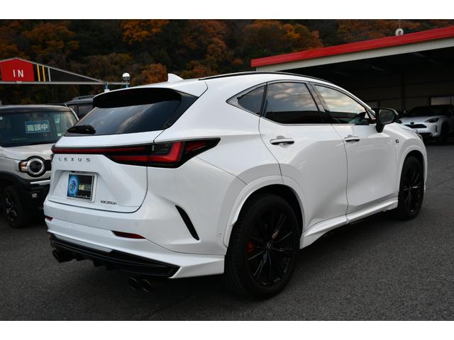 ＮＸ ＮＸ３５０ｈ　Ｆスポーツ　純正１４インチディスプレイオーディオ／ナビ／フルセグ・パノラミックビューモニター・デジタルインナーミラー・赤／黒本革シート・パノラマルーフ・ＴＲＤエアロダイナミクスＰＫＧ・２０ＡＷ＆オレンジキャリパー（17枚目）