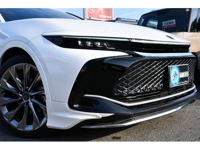 クラウンクロスオーバー Gアドバンスド・レザーパッケージ モデリスタエアロ(フロント・サイド・リア)パノラミックビューモニター ヘッドアップディスプレー デジタルインナーミラー ブラインドスポットモニター パワーバックドア シートヒーター ワンオーナー(3枚目)