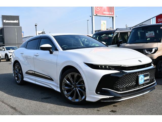 クラウンクロスオーバー Gアドバンスド・レザーパッケージ モデリスタエアロ(フロント・サイド・リア)パノラミックビューモニター ヘッドアップディスプレー デジタルインナーミラー ブラインドスポットモニター パワーバックドア シートヒーター ワンオーナー(41枚目)