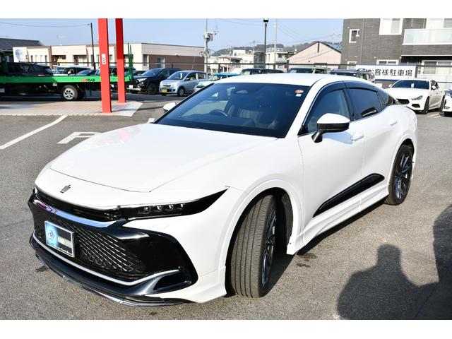 クラウンクロスオーバー Gアドバンスド・レザーパッケージ モデリスタエアロ(フロント・サイド・リア)パノラミックビューモニター ヘッドアップディスプレー デジタルインナーミラー ブラインドスポットモニター パワーバックドア シートヒーター ワンオーナー(68枚目)