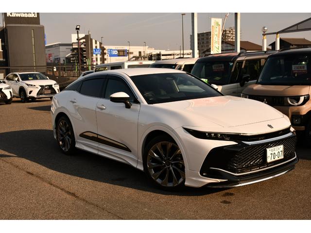 クラウンクロスオーバー Gアドバンスド・レザーパッケージ モデリスタエアロ(フロント・サイド・リア)パノラミックビューモニター ヘッドアップディスプレー デジタルインナーミラー ブラインドスポットモニター パワーバックドア シートヒーター ワンオーナー(70枚目)