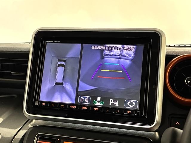 スペーシアギア ハイブリッドＸＺ　純正ＳＤナビ　フルセグ　ＤＶＤ可　Ｍｏｐ全方位モニター用カメラＰｋｇ　ＨＵＤ　ＵＳＢソケット　ルーフレール　純正ドラレコ　リアサーキュレーター　リアコーナーセンサー　両側パワースライド　シートヒーター（6枚目）