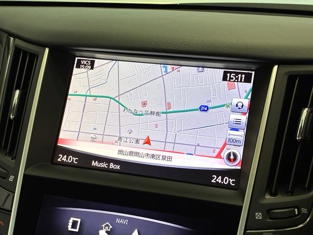 スカイライン ２００ＧＴ－ｔタイプＰ　１オーナー／禁煙車　純正ナビ　フルセグ　アラウンドビューモニター　ＥＴＣ　ベージュレザーシート　前席シートヒーター　ドライブレコーダー　エマブレ　パワーシート（5枚目）