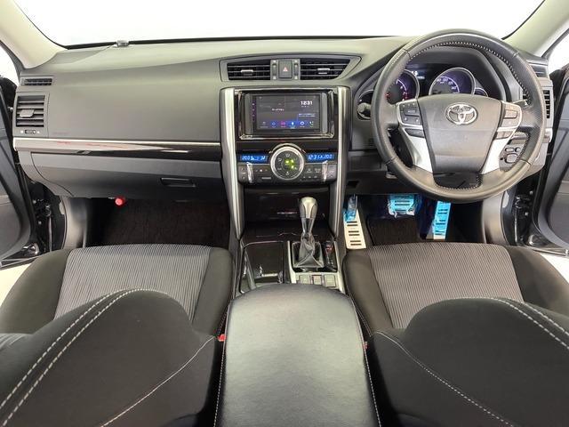 マークＸ ２５０Ｓ　ｃａｒｒｏｚｚｅｒｉａディスプレイオーディオ　ＭＯＤＥＬＬＩＳＴＡエアロ　ＢＬＩＴＺ車高調　ＷＯＲＫ１９インチアルミ　前後ドライブレコーダー　前席シートヒーター／パワーシート　ＬＥＤヘッドライト（3枚目）