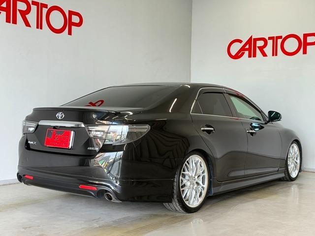 マークＸ ２５０Ｓ　ｃａｒｒｏｚｚｅｒｉａディスプレイオーディオ　ＭＯＤＥＬＬＩＳＴＡエアロ　ＢＬＩＴＺ車高調　ＷＯＲＫ１９インチアルミ　前後ドライブレコーダー　前席シートヒーター／パワーシート　ＬＥＤヘッドライト（4枚目）