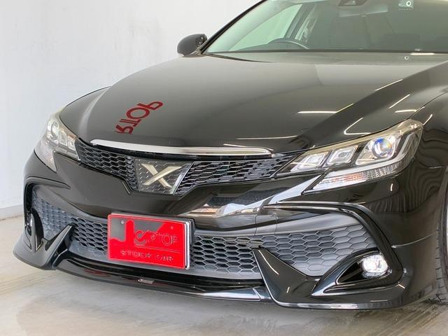 マークＸ ２５０Ｓ　ｃａｒｒｏｚｚｅｒｉａディスプレイオーディオ　ＭＯＤＥＬＬＩＳＴＡエアロ　ＢＬＩＴＺ車高調　ＷＯＲＫ１９インチアルミ　前後ドライブレコーダー　前席シートヒーター／パワーシート　ＬＥＤヘッドライト（6枚目）