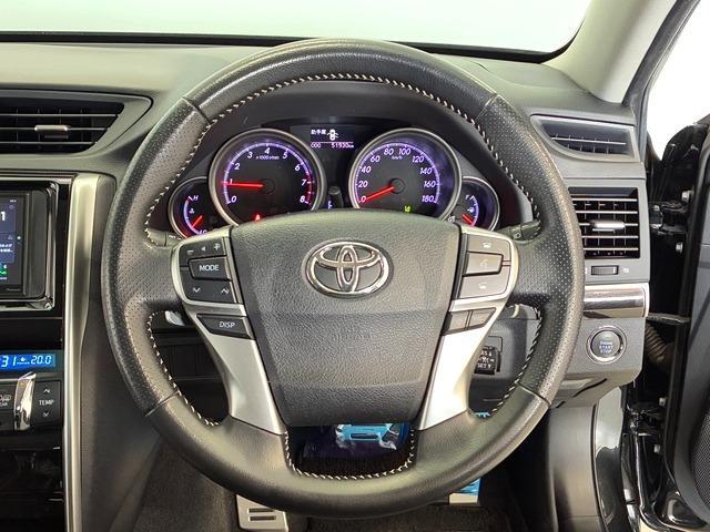 マークＸ ２５０Ｓ　ｃａｒｒｏｚｚｅｒｉａディスプレイオーディオ　ＭＯＤＥＬＬＩＳＴＡエアロ　ＢＬＩＴＺ車高調　ＷＯＲＫ１９インチアルミ　前後ドライブレコーダー　前席シートヒーター／パワーシート　ＬＥＤヘッドライト（19枚目）